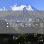 アップルの株価の見通しは明るいのか？【成長戦略と今後の展望】